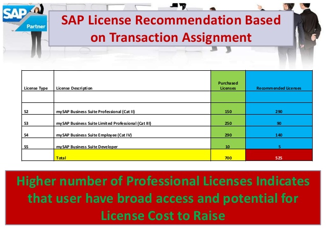 sap license price